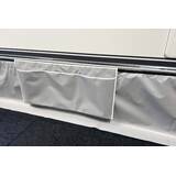 ESVO Organizer für Wohnwagenschürtze mit Klettband, heavy duty, schwarz, 40 x 90 cm