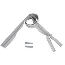 YKK rits 6 mm niet deelbaar lichtgrijs