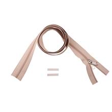 YKK rits 8 mm niet deelbaar beige