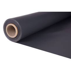 Verstärktes PVC für Abdeckplane, anthrazit matt 250 cm, 650 Gr./M²