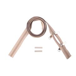 ESVO Reißverschlüsse 10 mm nicht teilbar O-form, sand