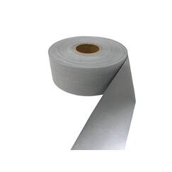 Reflektierender Streifen 25 mm Polyester/Baumwolle, silver [CLONE]
