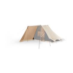 Bedouin 300 Satz Seitenschirme beige