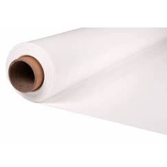 Zeildoek 430 gr/m² pvc gecoat doek bisonyl 150 cm, wit