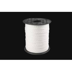 Reflektierendes Zeltschnurr 3,5 mm, weiß