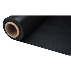 Zeltplane PVC schwarz 300 cm, 440 Gr./M²