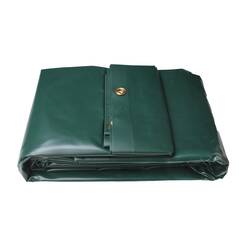 PVC Gewebeplane, grün, aus schwerem, verstärktem PVC