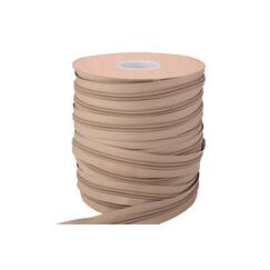 Reißverschluss Rolle, sand