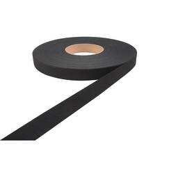 Zeltband 20 mm, Acryl, Schwarz N 680