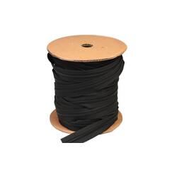 YKK Reißverschlussband Rolle, schwarz