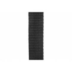 Schnalleband 25 mm PP, schwarz