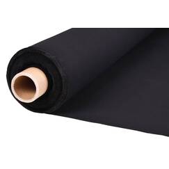 Zeltstoff Baumwolle 310 Gr/M² 160 cm, KD-48 schwarz 27150