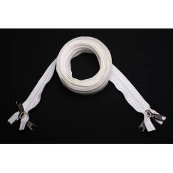 YKK Reißverschlüsse 10 mm zwei Wege teilbar weiß