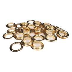 Set van 25 ESVO zeilringen Ø 40 mm messing