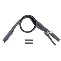 YKK Reißverschlüsse 10 mm nicht teilbar grau