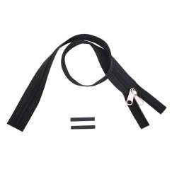 YKK rits 8 mm niet deelbaar zwart