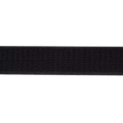 Klettband 50 mm schwarz selbstklebend, harte Seite, Haken
