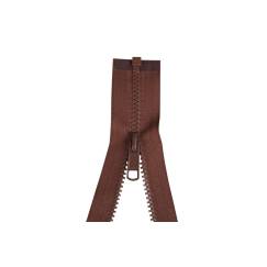 YKK VISLON bloktandrits 8 mm VSO, deelbaar bruin