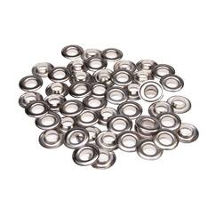 Satz ESVO Ösen Ø 12 mm vernickelt, 50 Stück