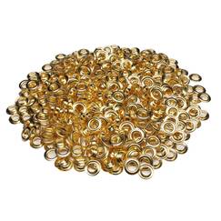 Satz ESVO Ösen Ø 16 mm messing, 500 Stück