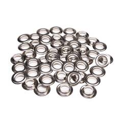 Satz ESVO Ösen Ø 16 mm vernickelt, 50 Stück