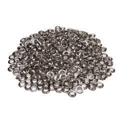 Satz ESVO Ösen Ø 16 mm vernickelt, 500 Stück