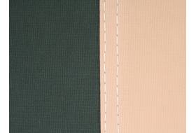 Beige tent met groen front
