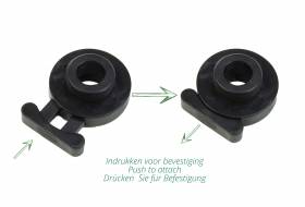 Minax Knopf braunrot [CLONE]