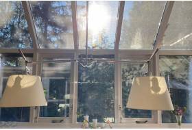 Screentuch ESVO Sunblocker 350 Gr/M² 160 cm, weiss