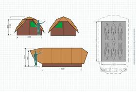 ESVO Scouting 450 Baumwoll-Gruppenzelt