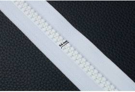 YKK VISLON Profilreißverschlüsse 8,6 mm 10 V nicht teilbar O-form weiß [CLONE]