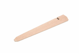 Zelthering Solid, 40 cm holz, extra dick und mit abgerundeter Spitze, 100-PACK [CLONE]