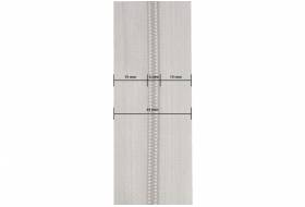 YKK Reißverschlüsse 5 mm nicht teilbar X-form, sand