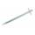T-Hering 30 cm x 3 mm, blau-passiviert