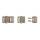 YKK Steckschnalle 15 mm beige