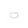 D-ring 15 mm Kunststoff weiß