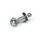 Tenax / Loxx bout met moer 100 PACK