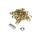 Satz ESVO Ösen Ø 10 mm messing, 25 Stück