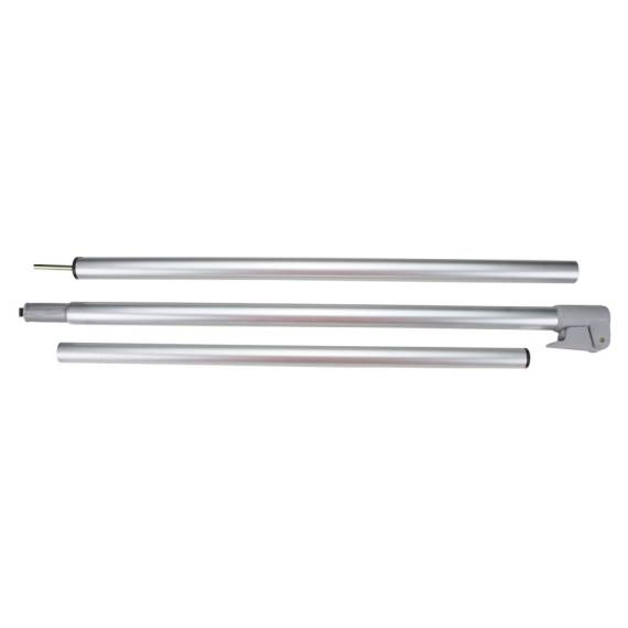 ESVO Teleskopierbare Aluminium Aufstellstab 25/22 mm, 3 teilig 165-245 cm + Powergrip