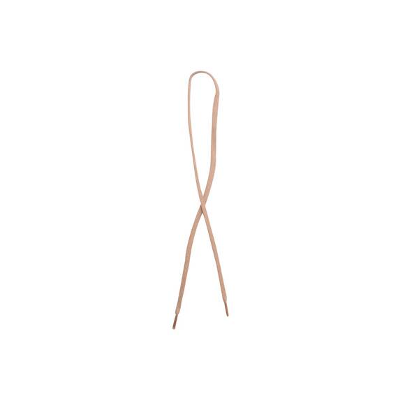 Schnürsenkel flach 45 cm, beige