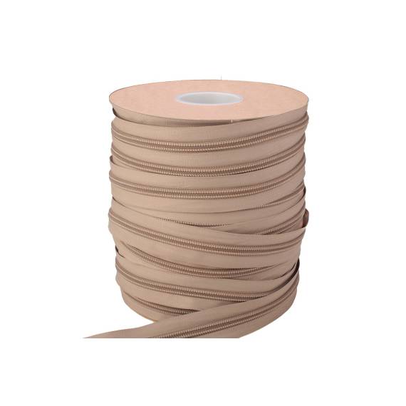 ESVO Reißverschlussband 10 mm nicht teilbar, sand
