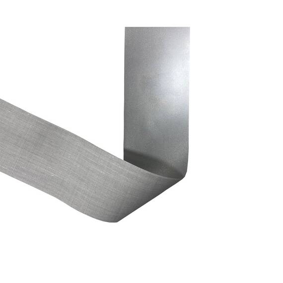 Reflektierender Streifen 25 mm Polyester/Baumwolle, silver [CLONE]