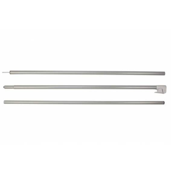 ESVO Teleskopierbare Aufstellstab 22/19 mm, 3 teilig 145-215 cm + Powergrip