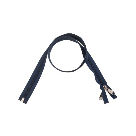 ESVO Reißverschlüss 10 mm teilbar blau, 200 cm