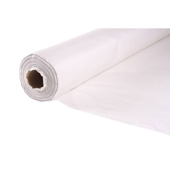 Wasserdichter Polyesterstoff 150 cm, weiss 65 Gr/M²