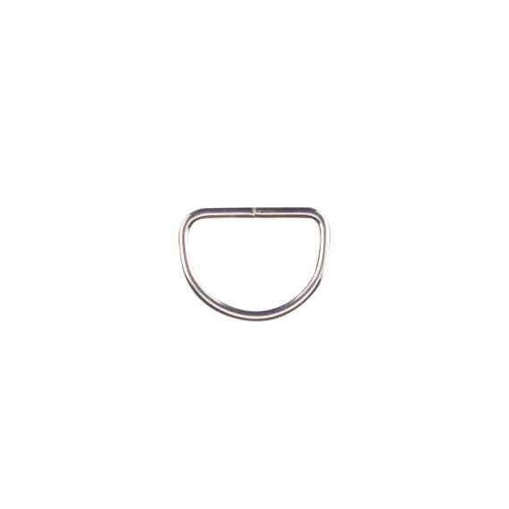 D-ring 26 mm nickel