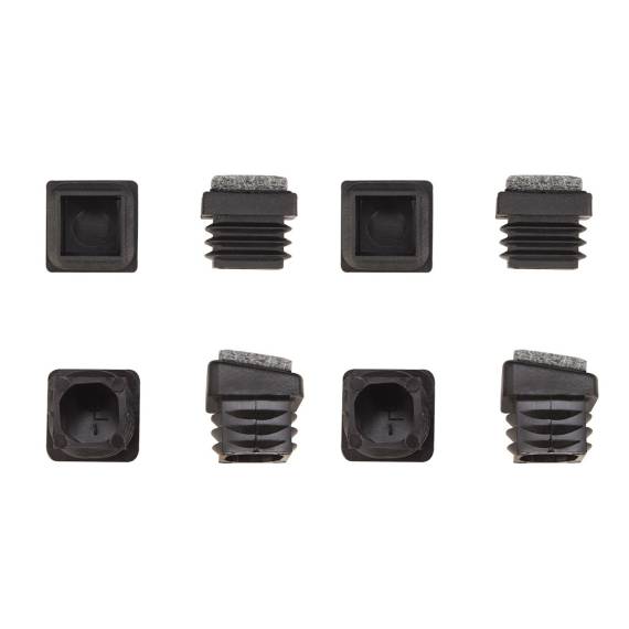 Satz Stuhlstopfen mit Filz