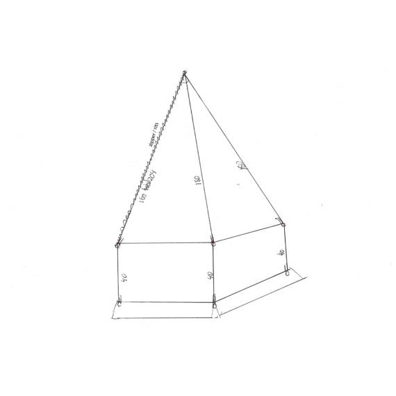 Satz Seitenschirme Snoek