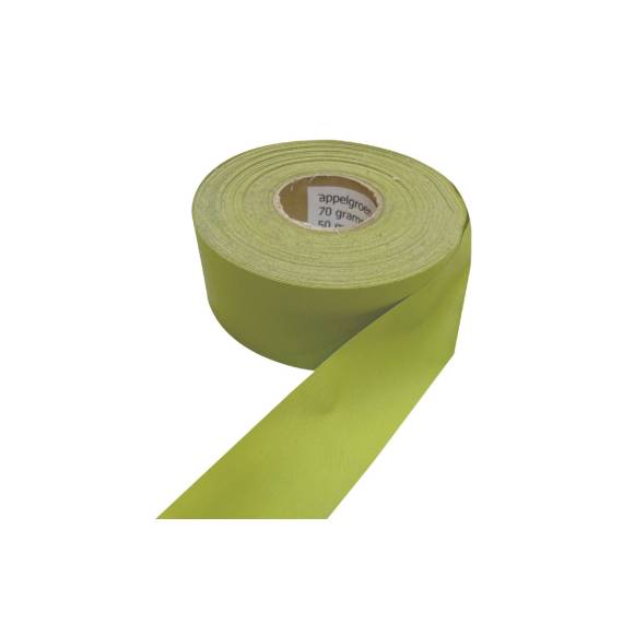Zeltstoffband, 70 Gr/M², Nylon 50 mm, Apfelgrün