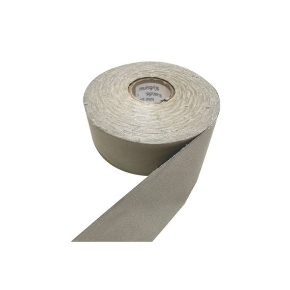 Zeltstoffband, 240 Gr/M², Baumwolle 50 mm, Mouse Grey